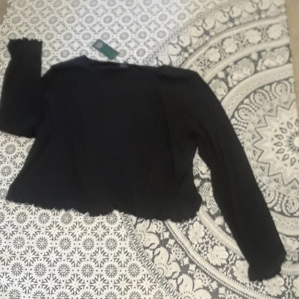 Ladies Size 3X Black Top
